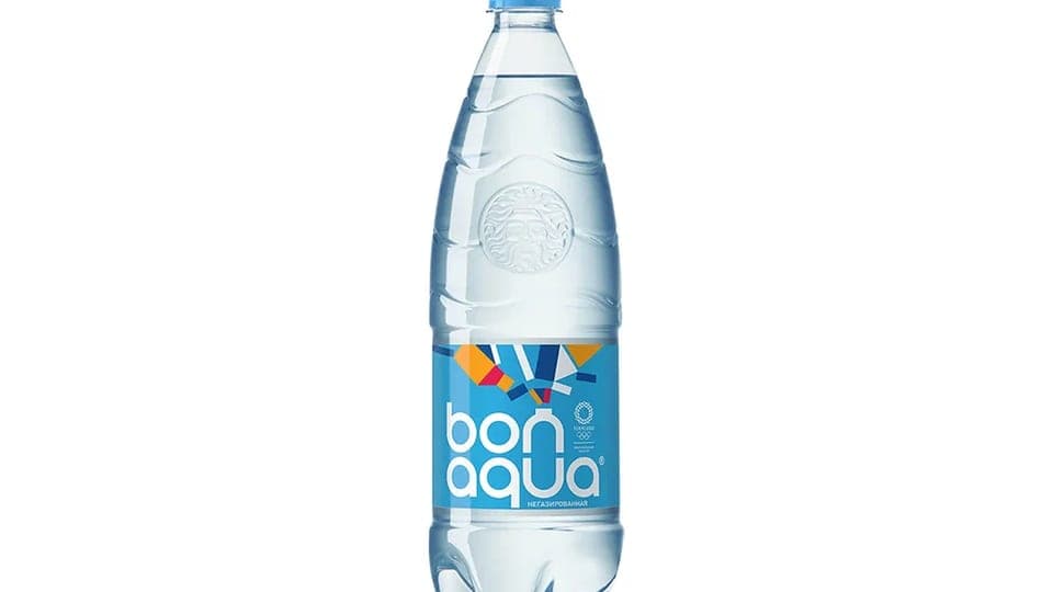 Вода с газом 1л